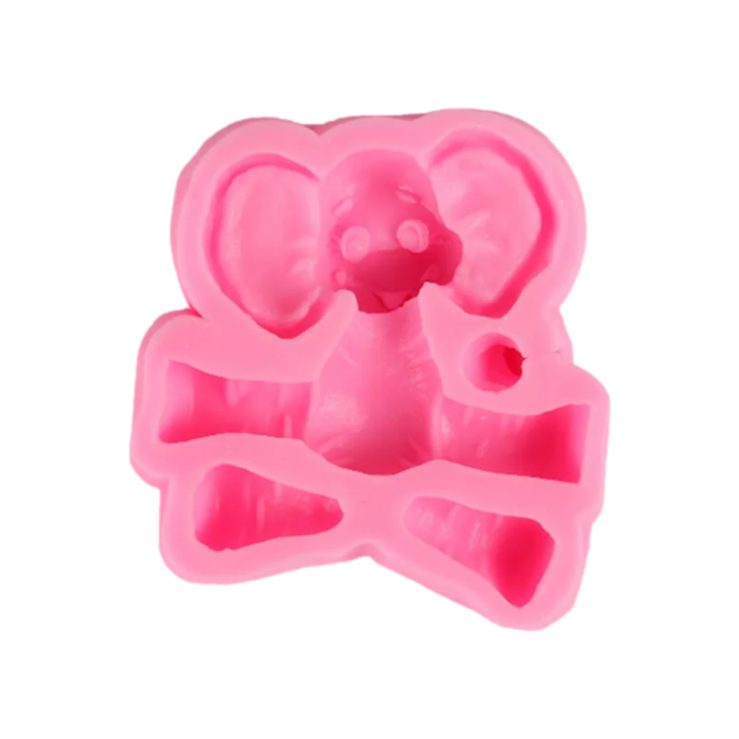 Molde de Silicona Elefante Bebé
