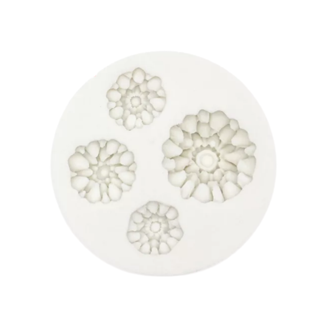 Molde de Silicona Flor Crisantemo