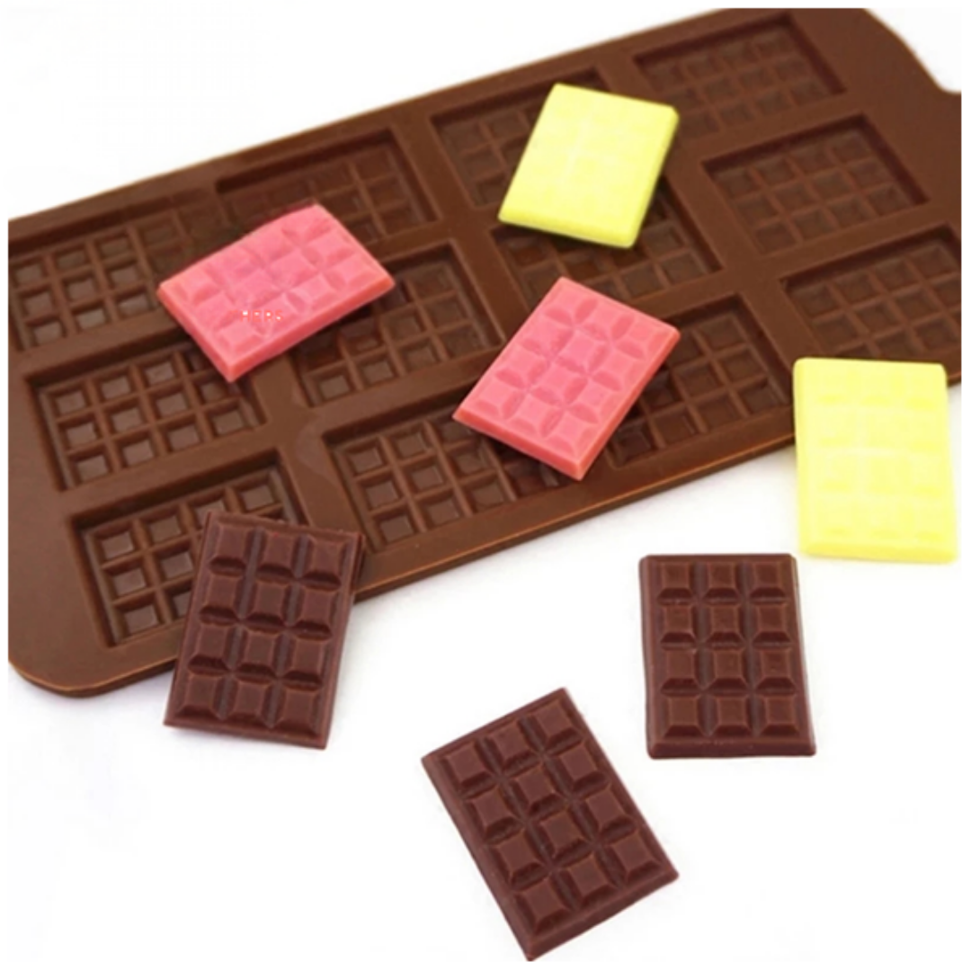 Molde de Silicona Chocolatina Mini