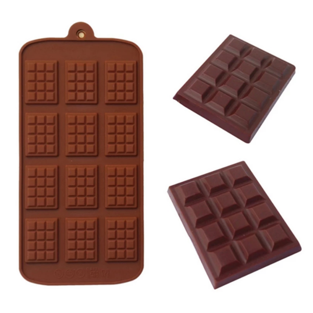 Molde de Silicona Chocolatina Mini