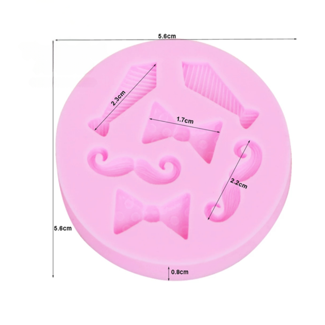 Molde de Silicona Estilo Caballero