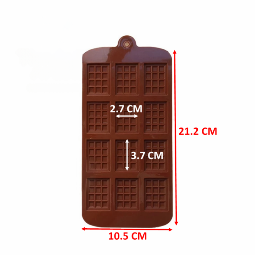 Molde de Silicona Chocolatina Mini