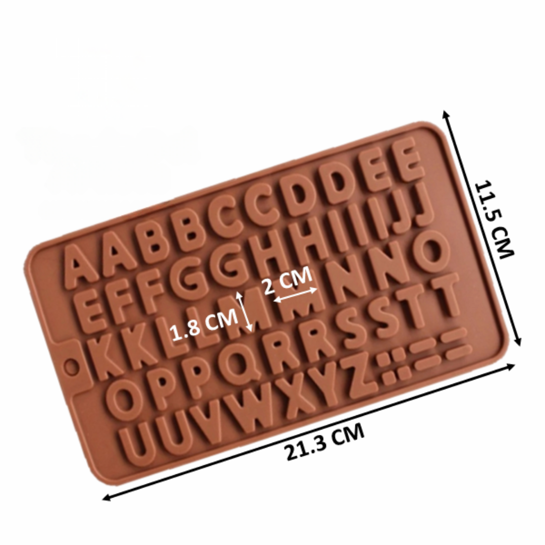 Molde de Silicona Abecedario