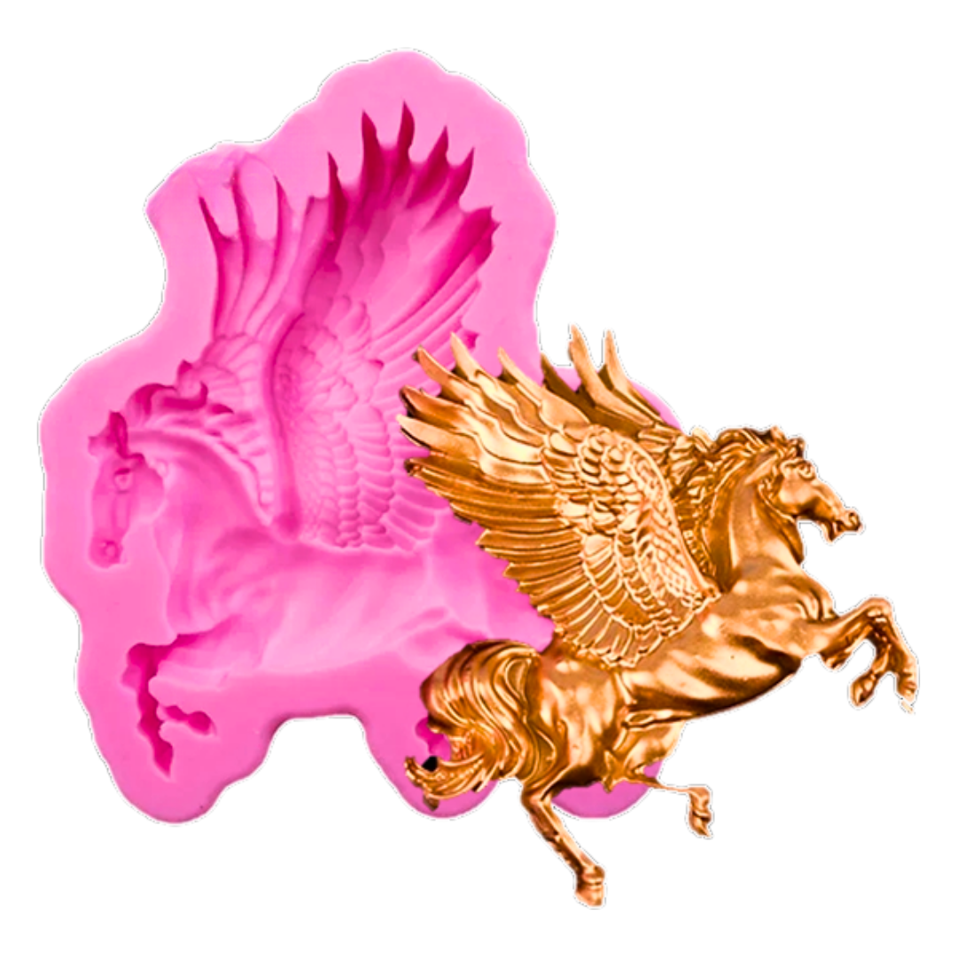 Molde de Silicona Pegaso Alado