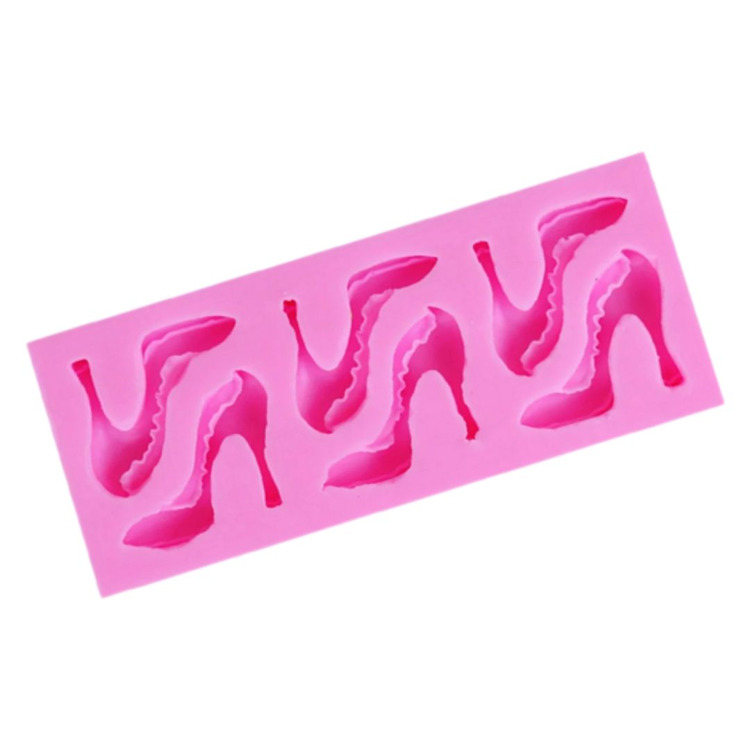 Molde de Silicona Tacones Glamour
