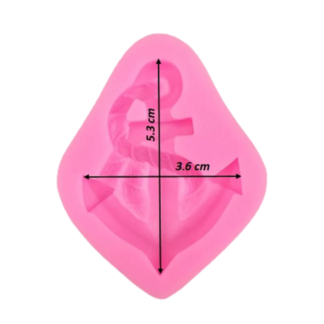 Molde de Silicona Ancla Náutica