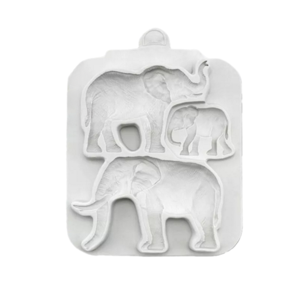 Molde de Silicona Elefante