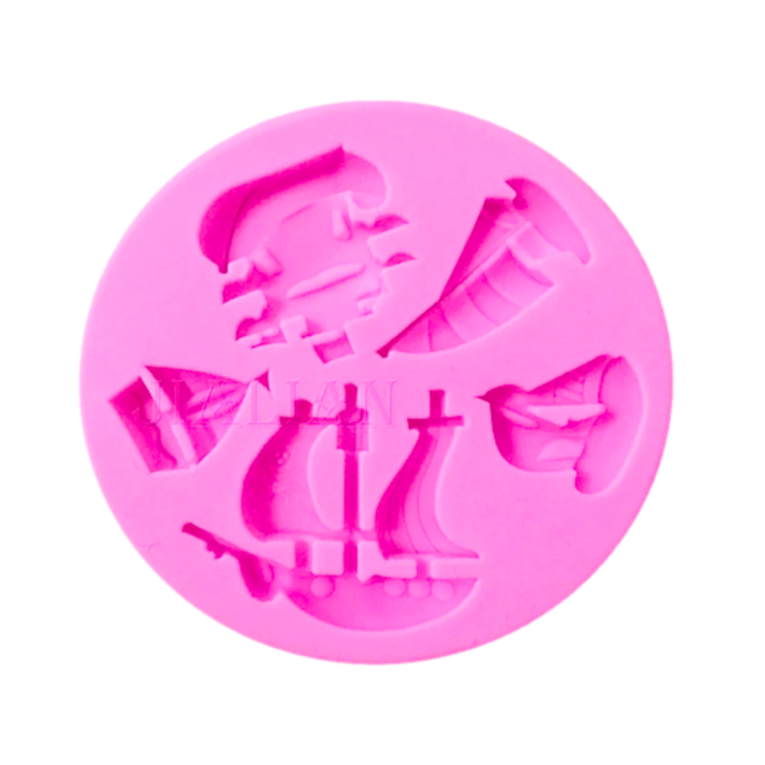 Molde de Silicona Barcos y Veleros