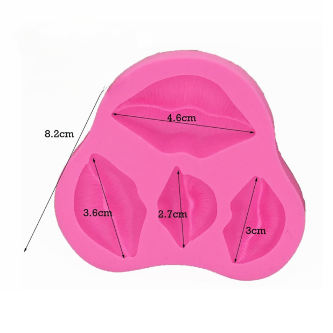 Molde de Silicona Labios Sensuales