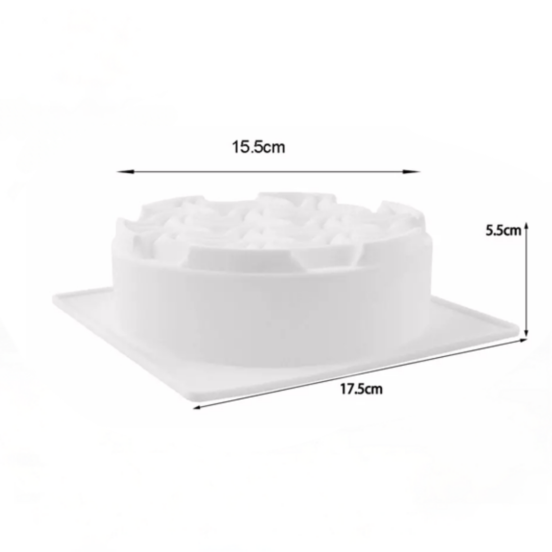 Molde de Silicona Mousse Veteado Grande