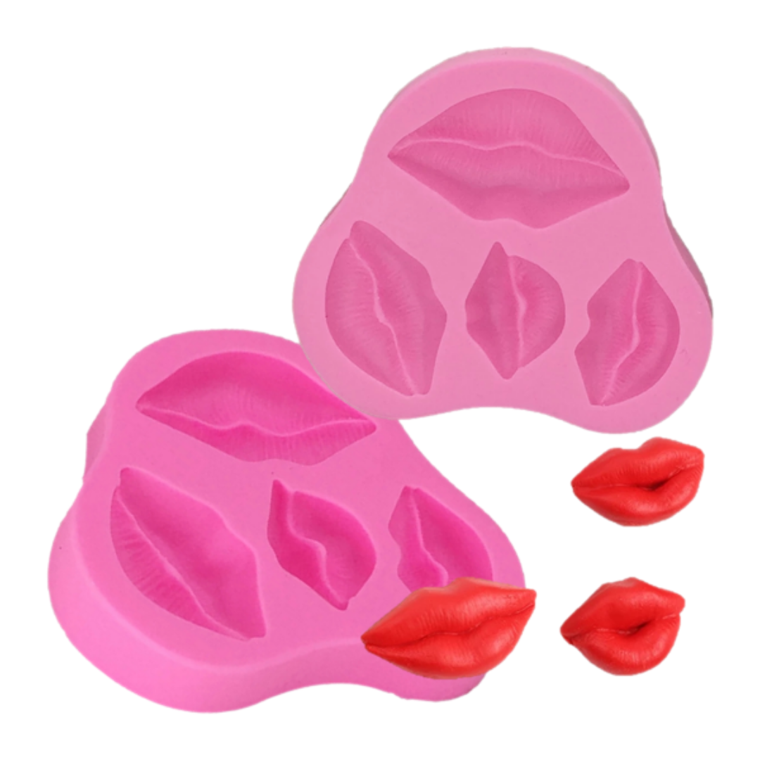 Molde de Silicona Labios Sensuales