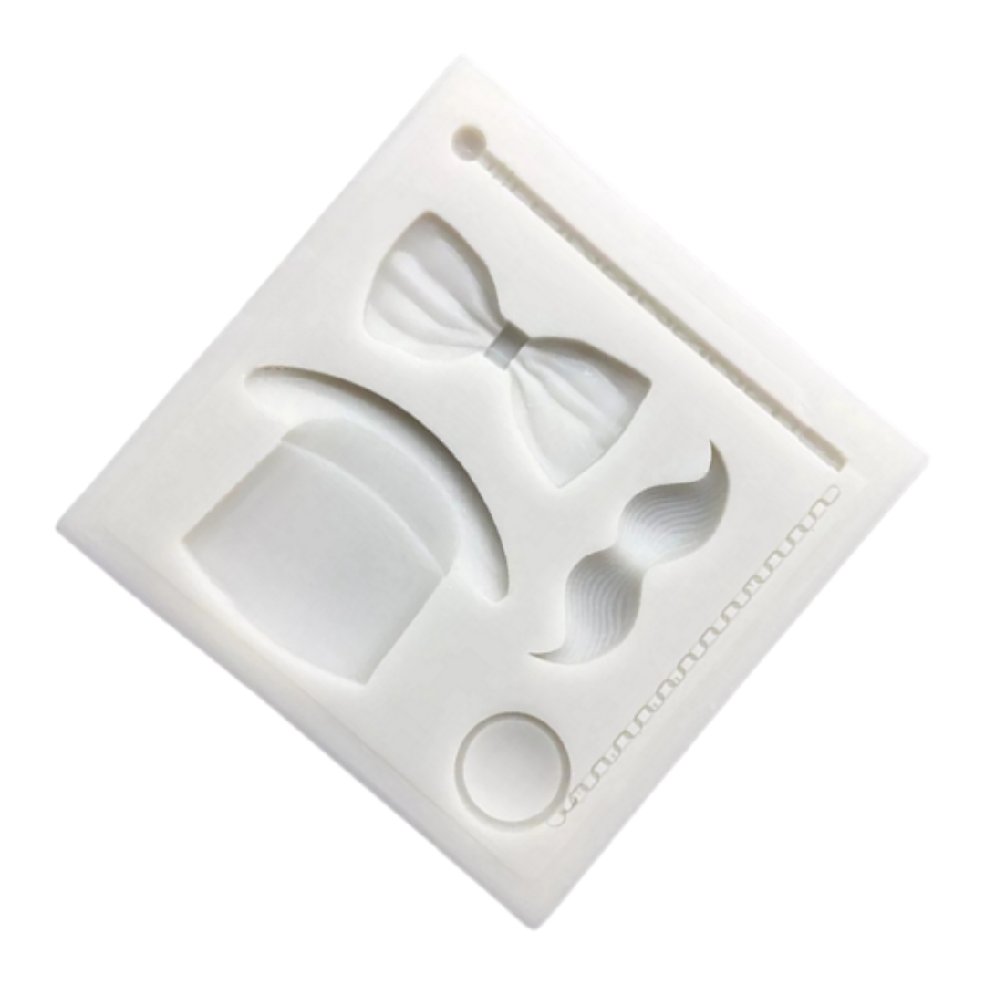Molde de Silicona Estilo Caballero