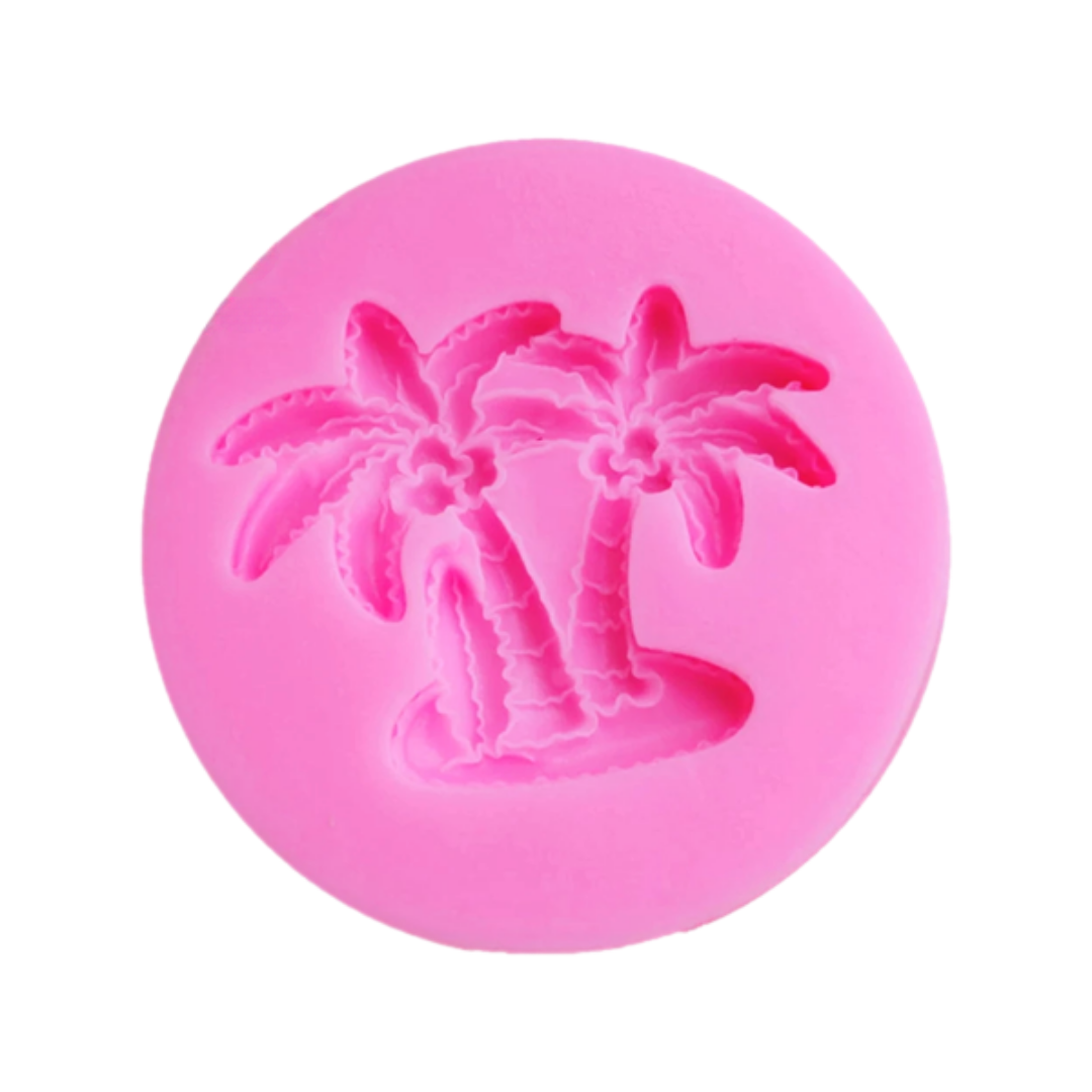 Molde de Silicona Palmas Tropicales
