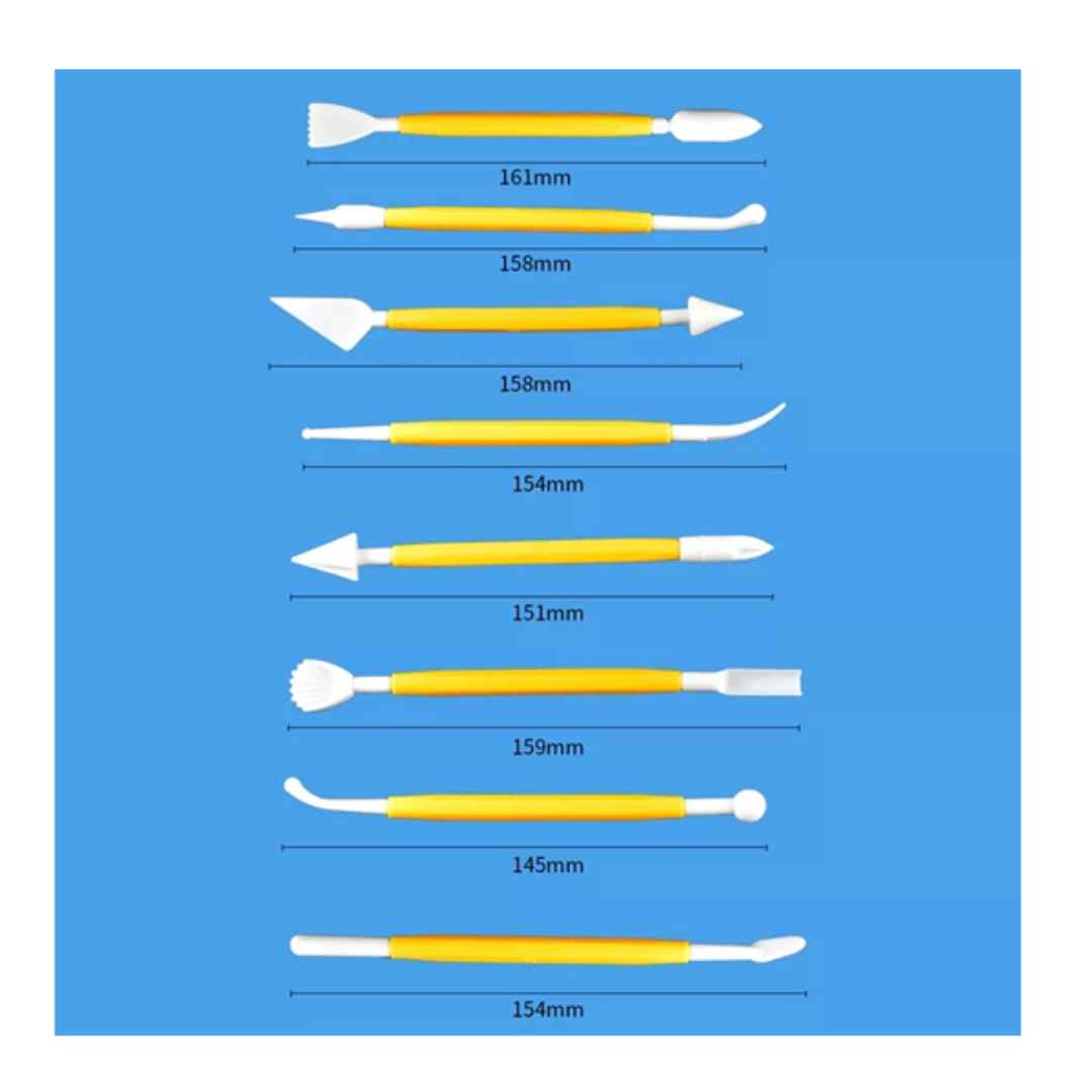 Set de Herramientas para Modelado de Fondant