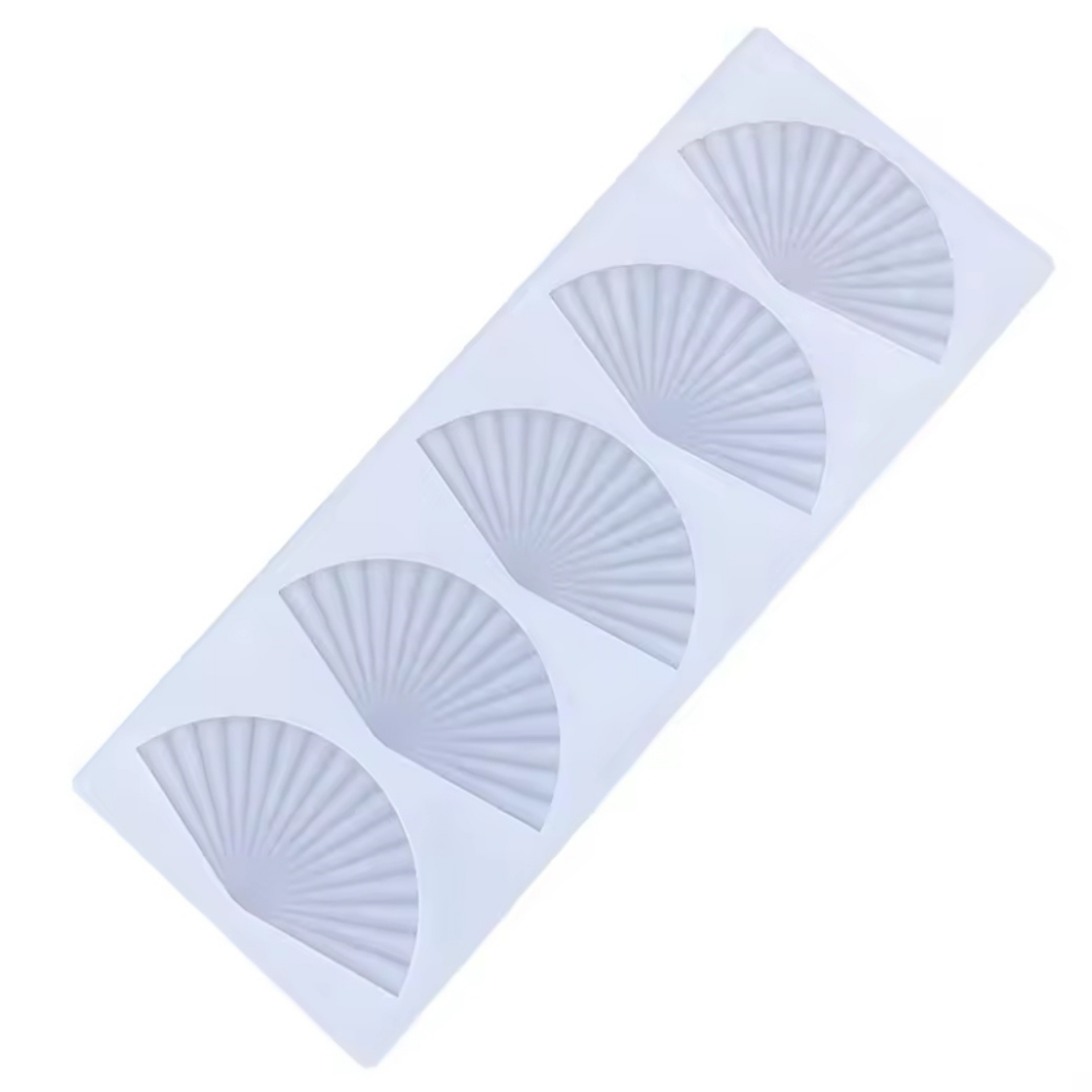 Molde de Silicona Abanicos Texturizados