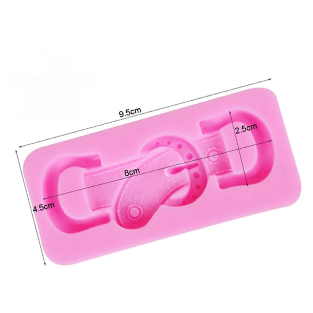 Molde de Silicona Hebilla Decorativa 3D