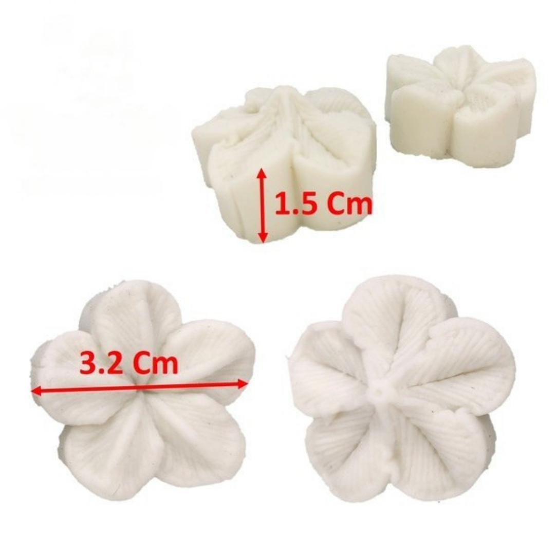 Molde de Silicona para Tallar Flores Mini