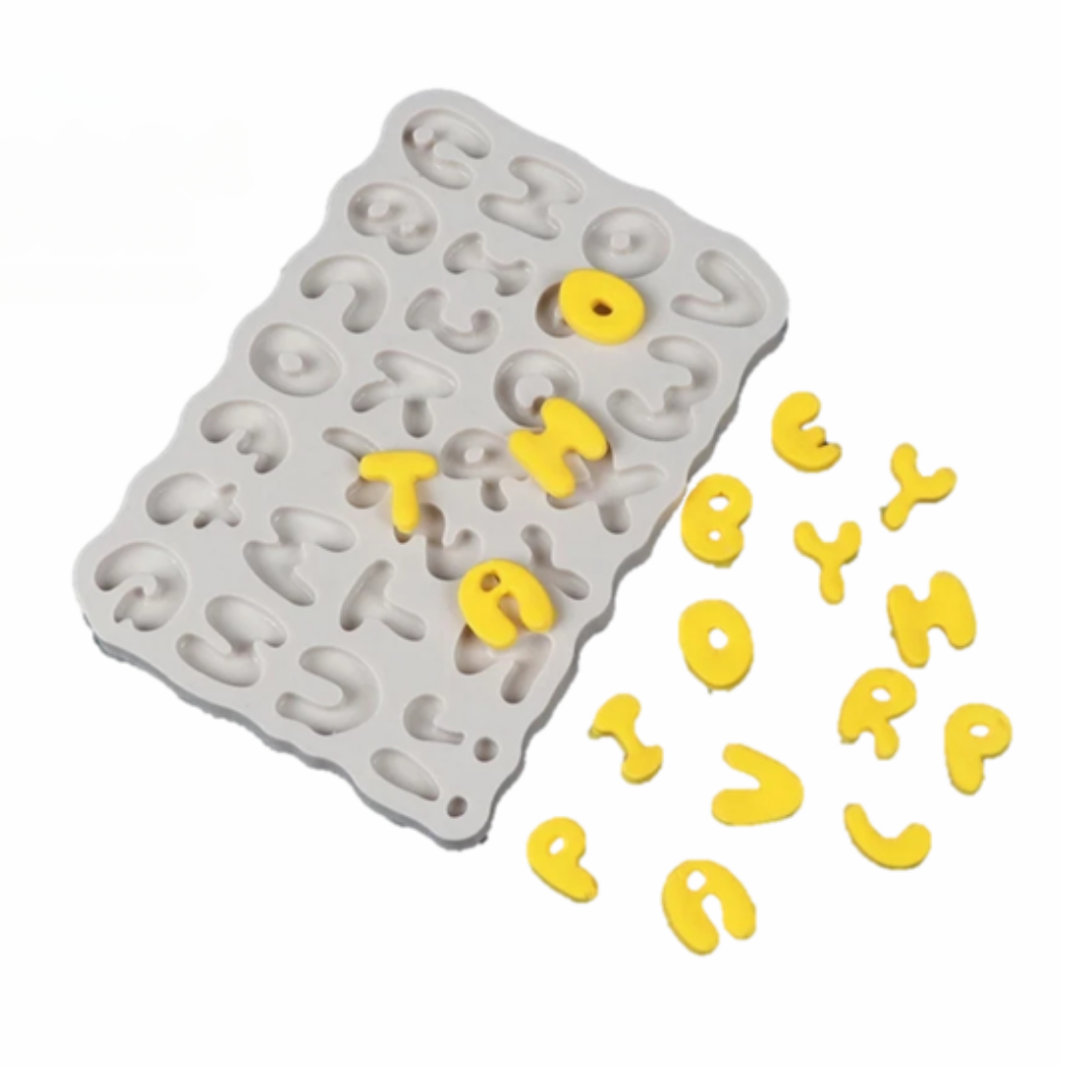Molde de Silicona Abecedario Timoteo