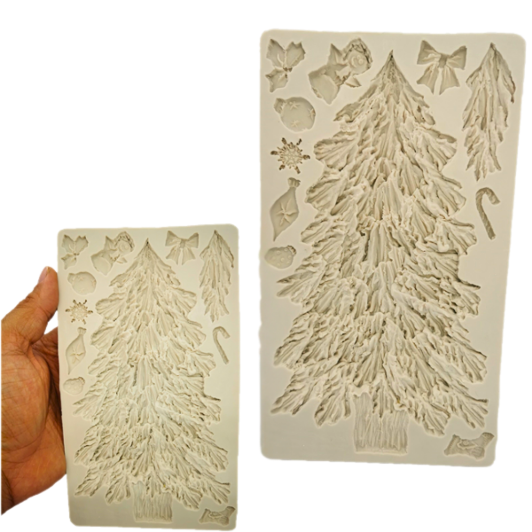 Molde de Silicona Árbol de Navidad Grande