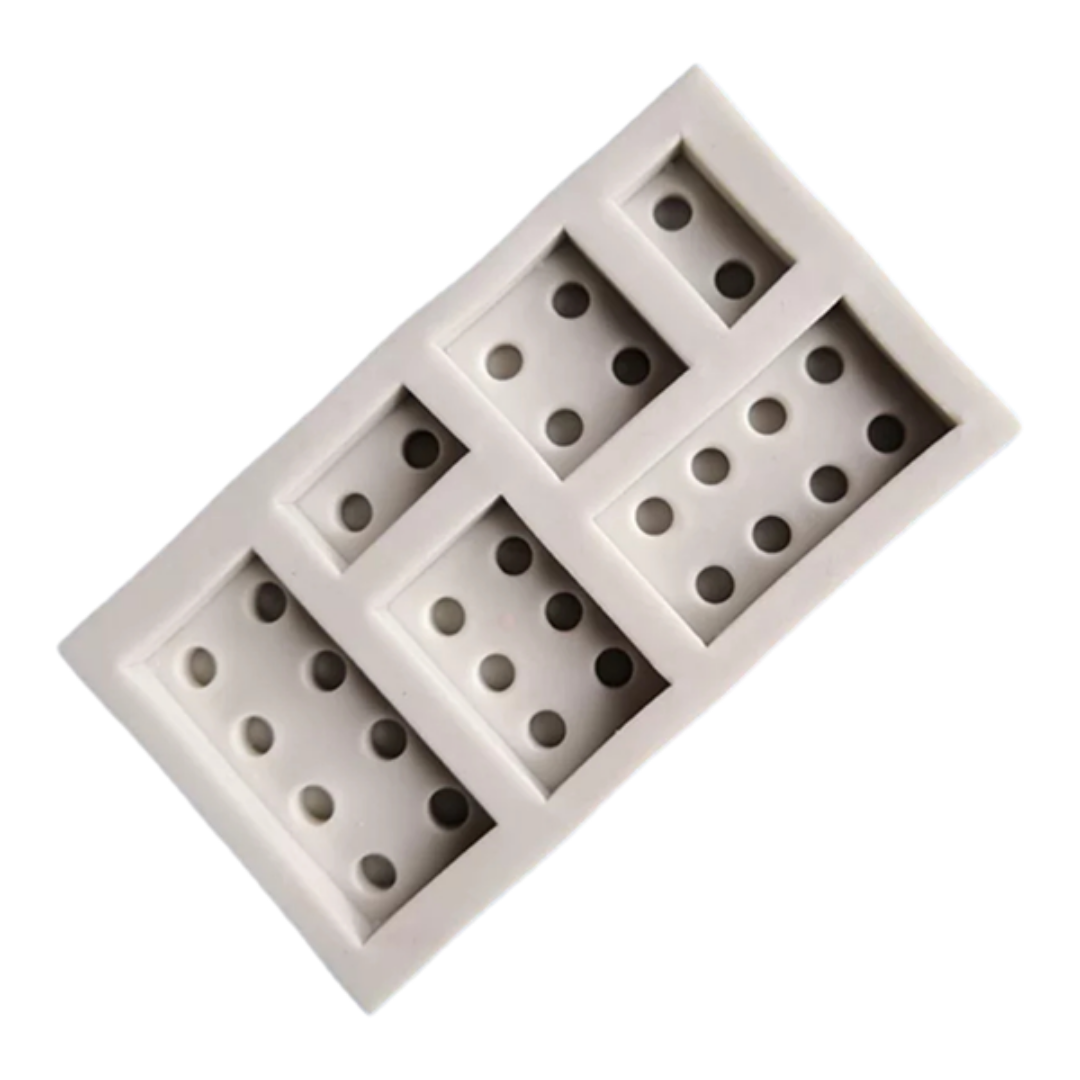 Molde de Silicona Bloques Tipo LEGO