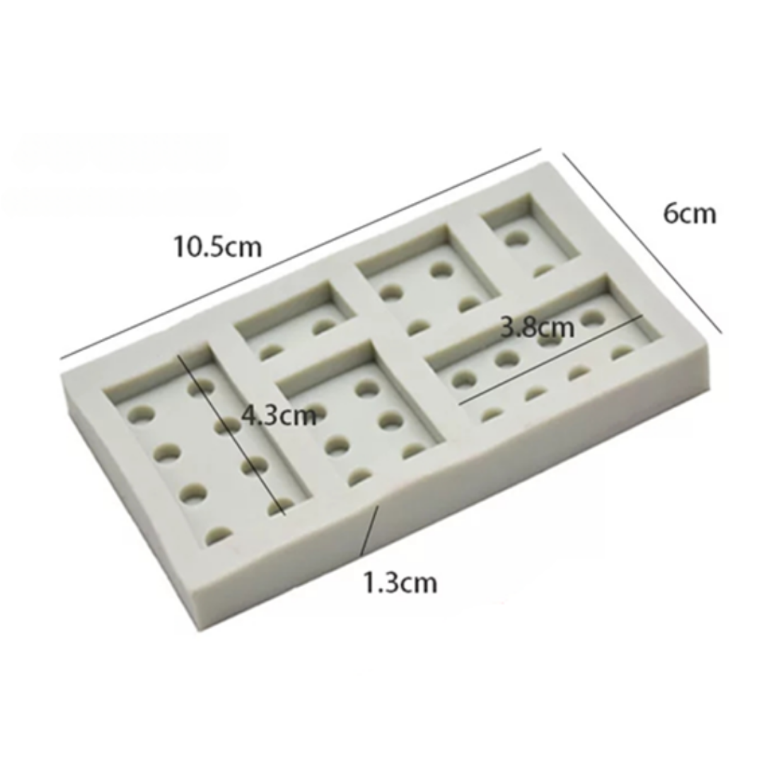 Molde de Silicona Bloques Tipo LEGO