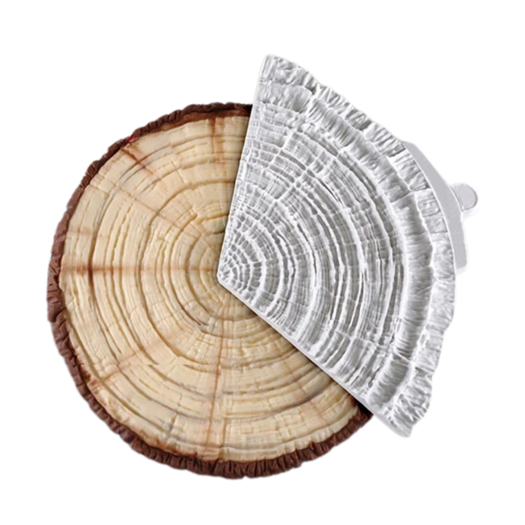 Molde de Silicona Textura Tronco de Árbol