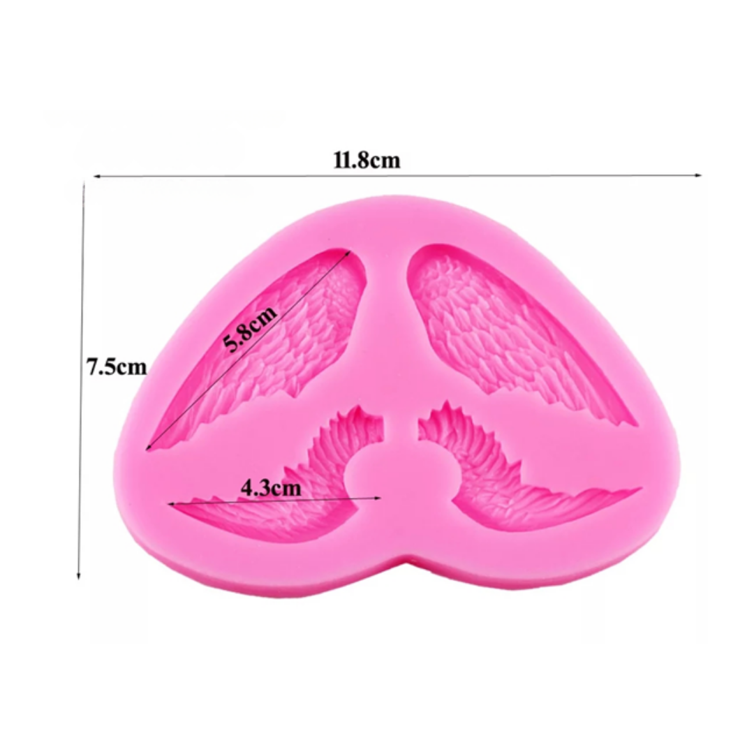 Molde de Silicona Alas de Ángel