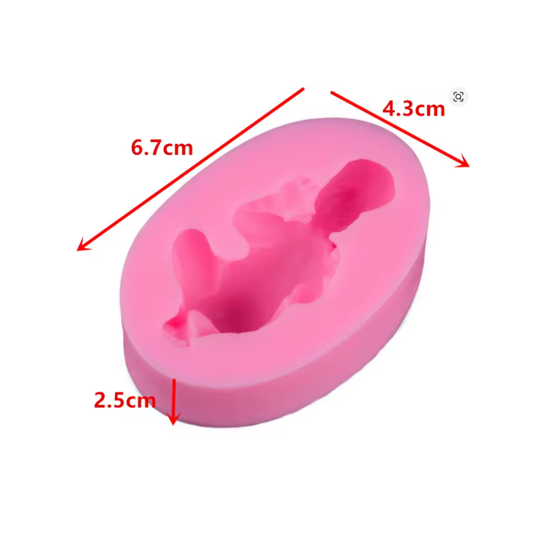 Molde de Silicona Bebé Recién Nacido