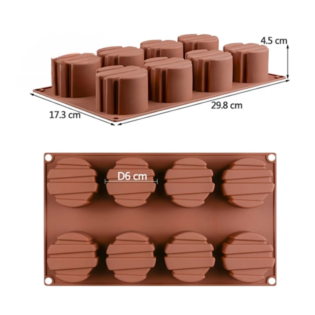 Molde de Silicona Diseño Geométrico Moderno