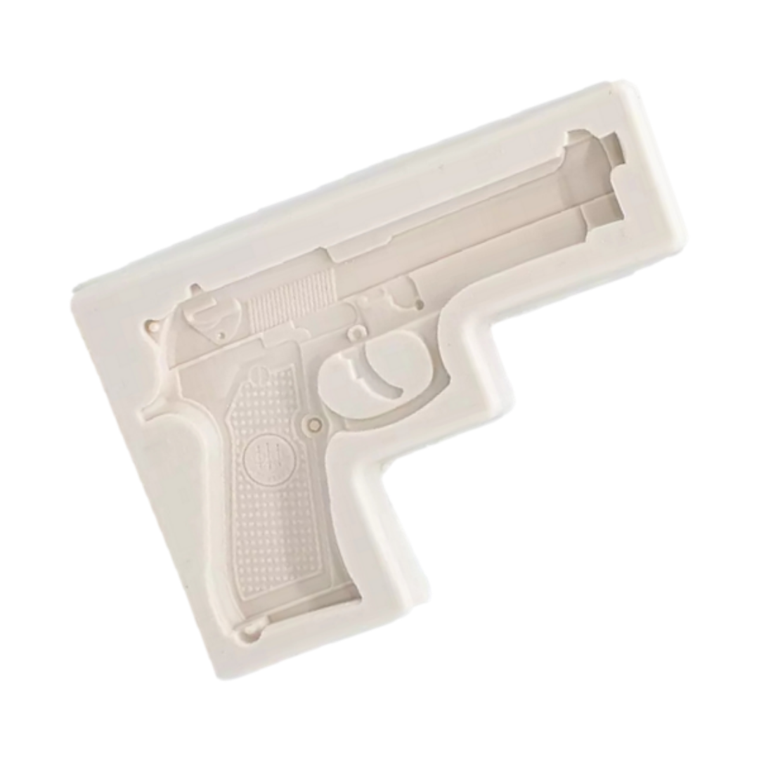 Molde de Silicona Pistola Tipo Beretta