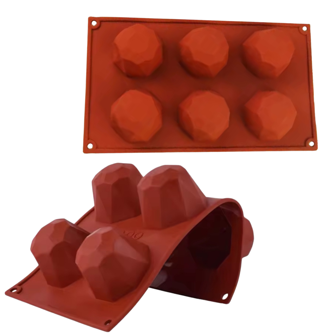 Molde de Silicona Estilo Diamante
