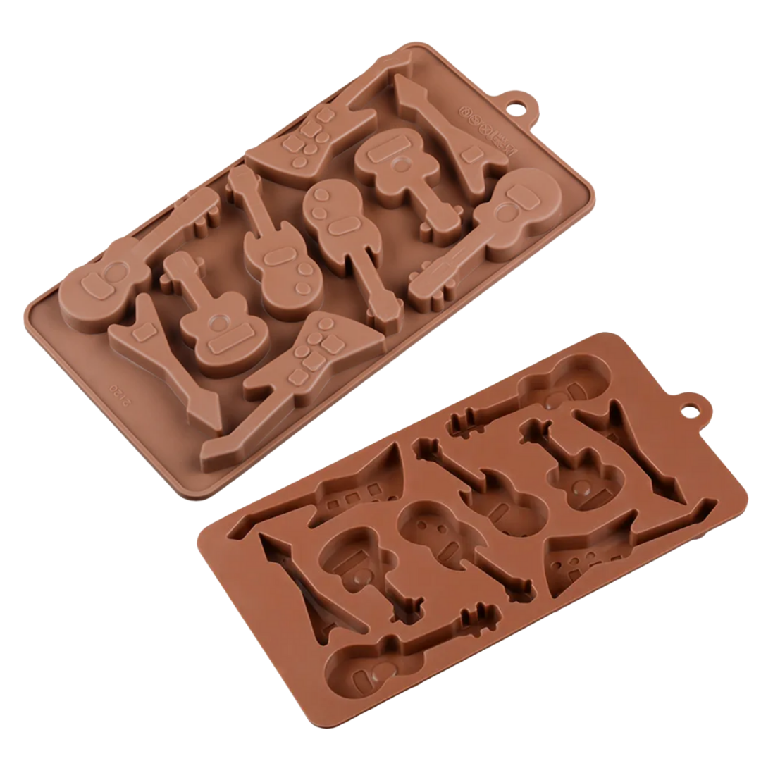 Molde de Silicona Guitarras