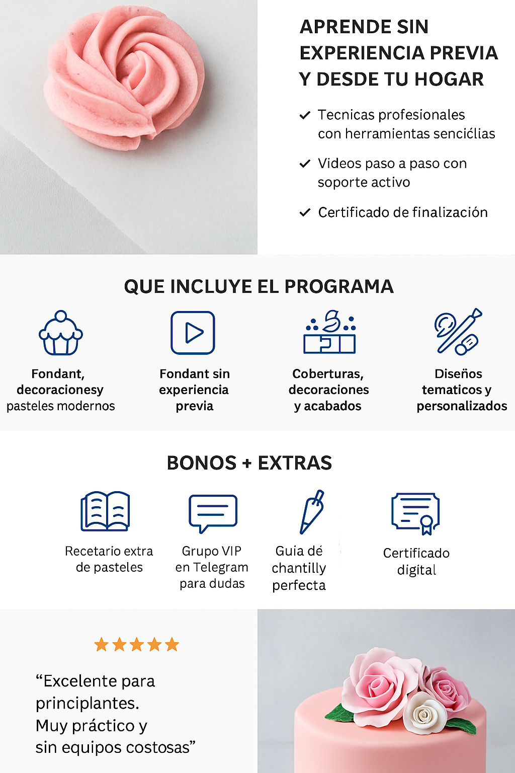 Fondant/Pastillaje: Pastelería Artística
