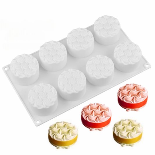 Molde de Silicona Mousse Veteado Pequeño