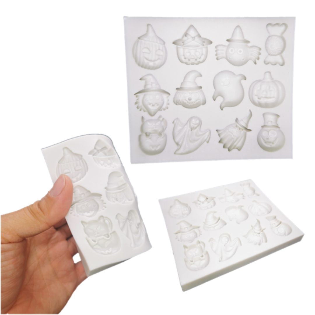 Molde de Silicona Halloween 3D