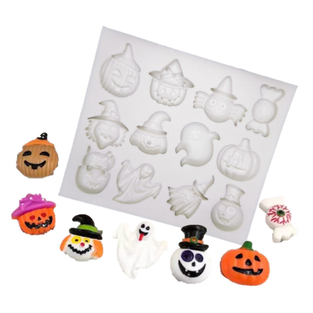 Molde de Silicona Halloween 3D
