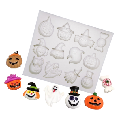 Molde de Silicona Halloween 3D