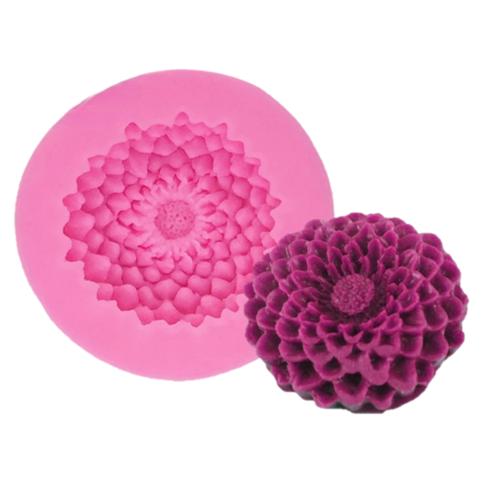 Molde de Silicona Flor Crisantemo Mediana