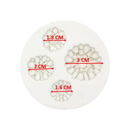 Molde de Silicona Flor Crisantemo