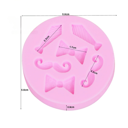 Molde de Silicona Estilo Caballero
