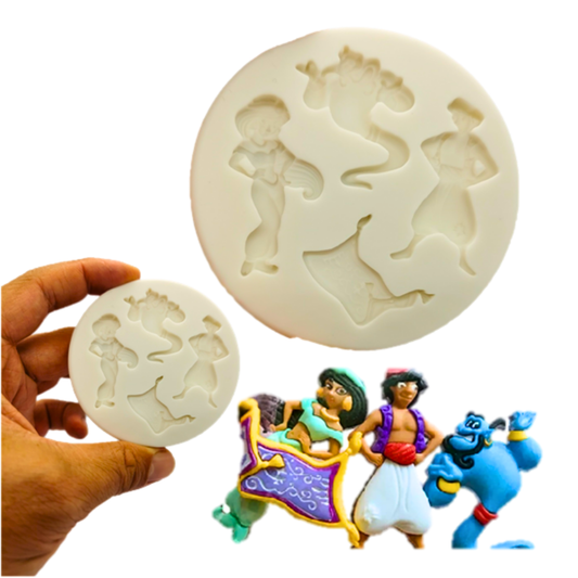 Molde de Silicona Aladdin