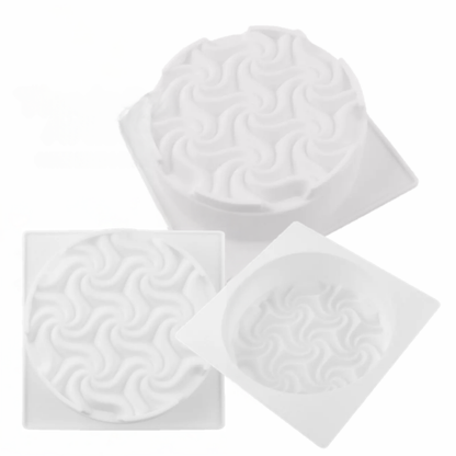 Molde de Silicona Mousse Veteado Grande