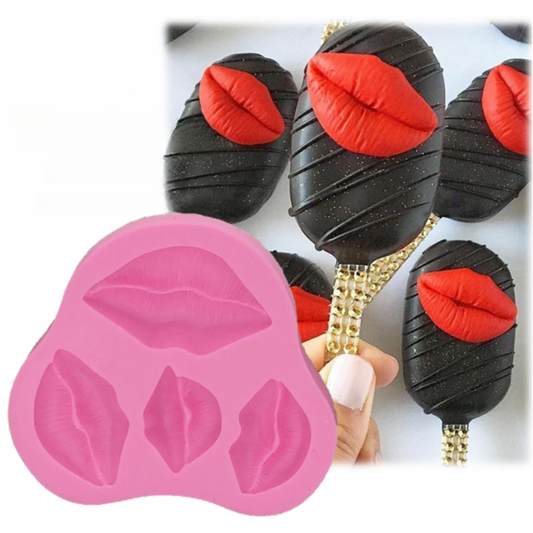 Molde de Silicona Labios Sensuales