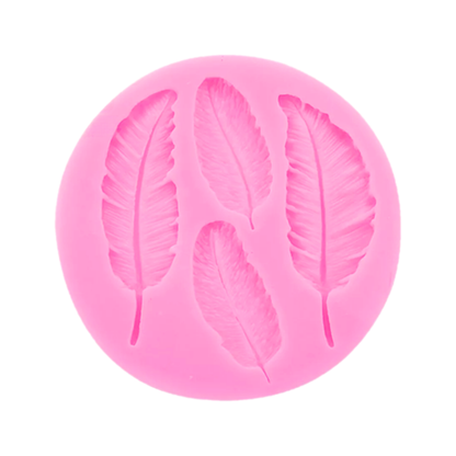 Molde de Silicona Plumas