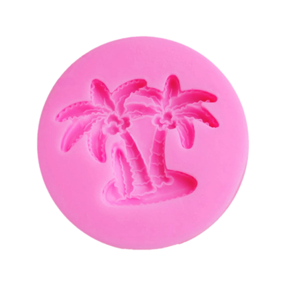 Molde de Silicona Palmas Tropicales