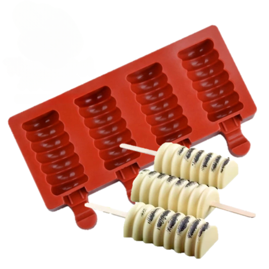 Molde de Silicona para Paletas en Espiral
