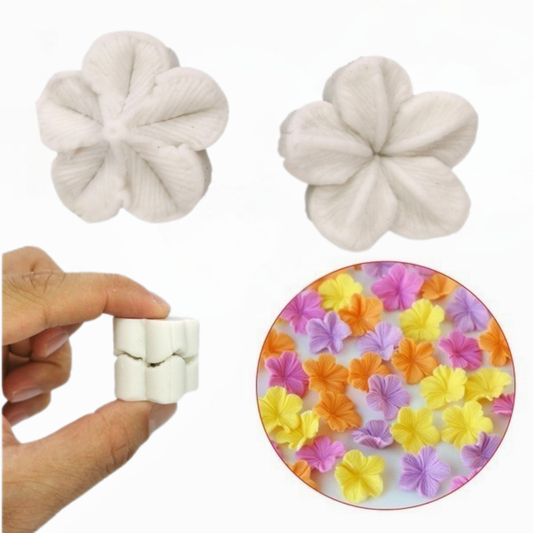 Molde de Silicona para Tallar Flores Mini