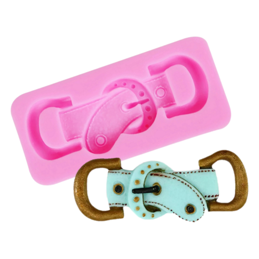 Molde de Silicona Hebilla Decorativa 3D