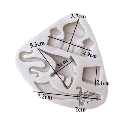 Molde de Silicona Temática Árabe