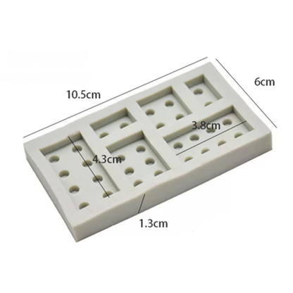 Molde de Silicona Bloques Tipo LEGO